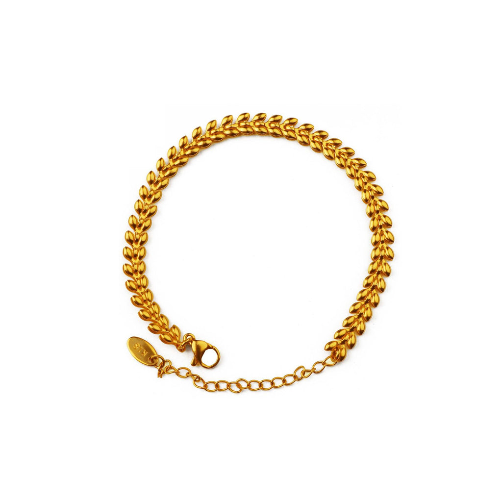 Damen elegantes Armband mit zauberhaften geflochtenen Details Shop Nory