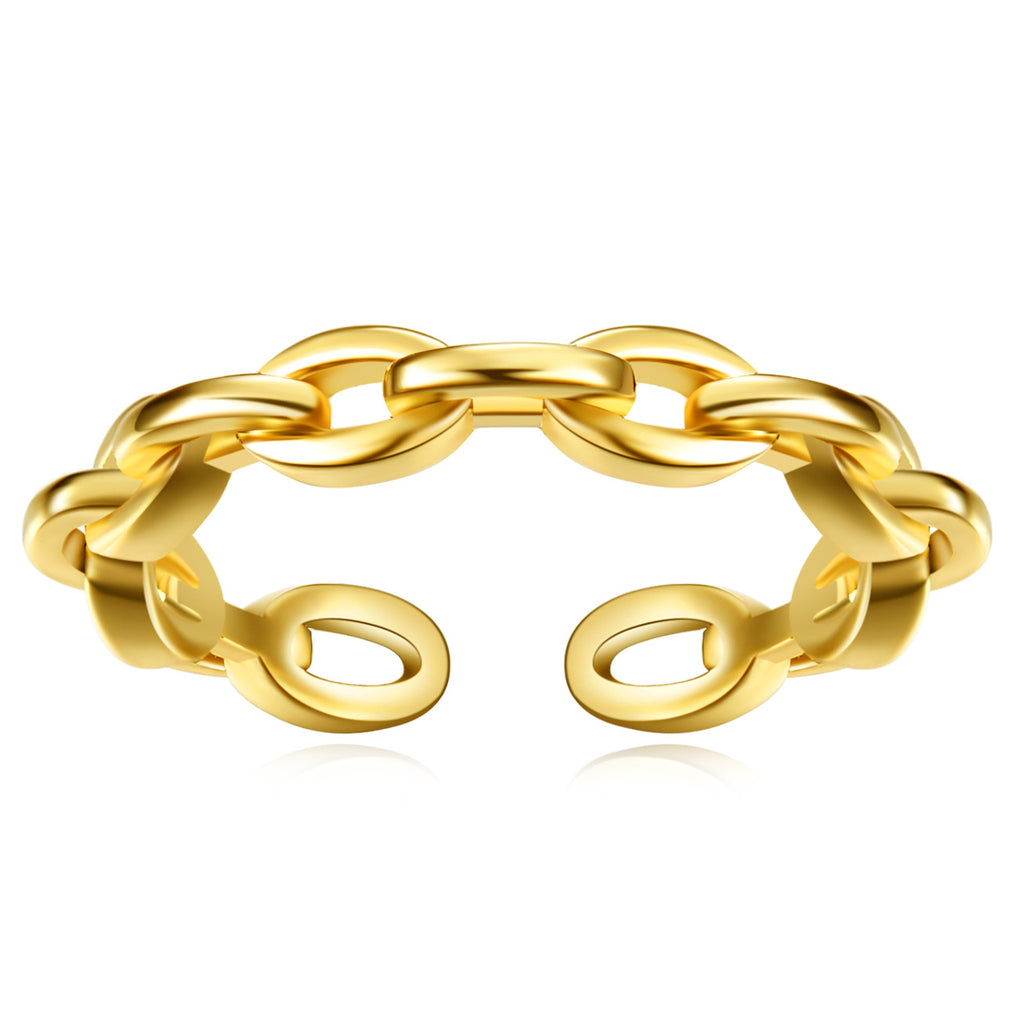 Damen Offener Armreif im modernen Gliederdesign Shop Nory