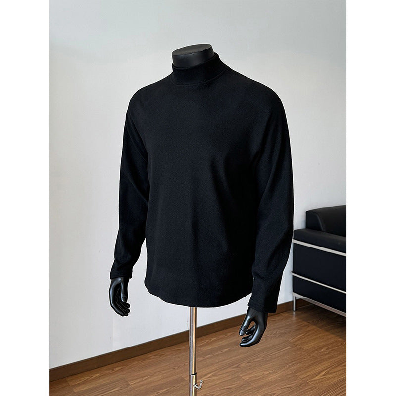 Unisex Oversize-Stehkragen-Sweatshirt mit Raglanärmeln und weichem Baumwollfleece Shop Nory