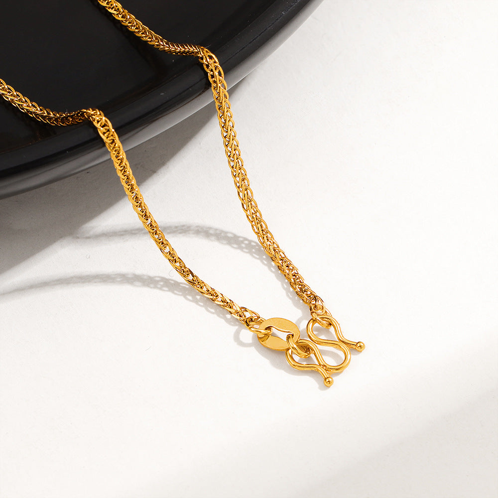 Damen filigrane Gliederkette mit elegantem Verschluss Shop Nory