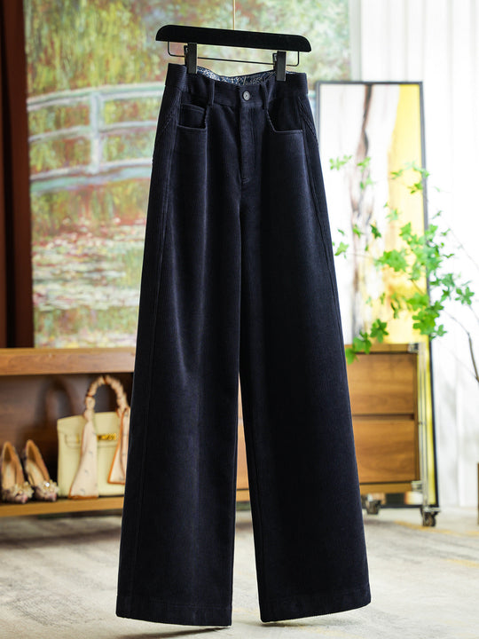 Damen Modische weit geschnittene Cordhose Shop Nory