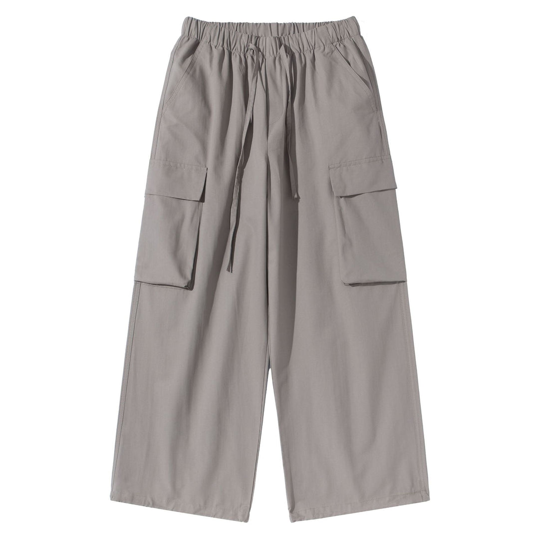 Damen Culotte-Cargo Bermudas im Utility-Look mit elastischem Tunnelzugbund und großen Pattentaschen Shop Nory