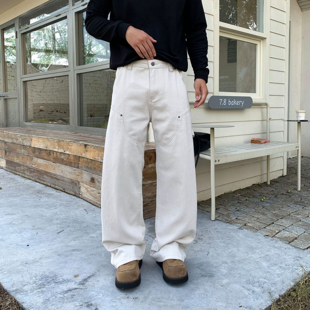 Herren Weite Handwerkerhose mit großen Cargo-Taschen Shop Nory