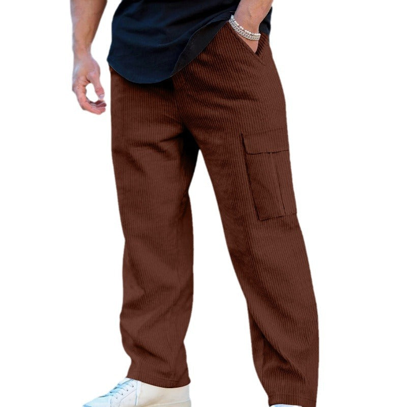 Herren Cargohose mit elastischem Bund und praktischen Taschen