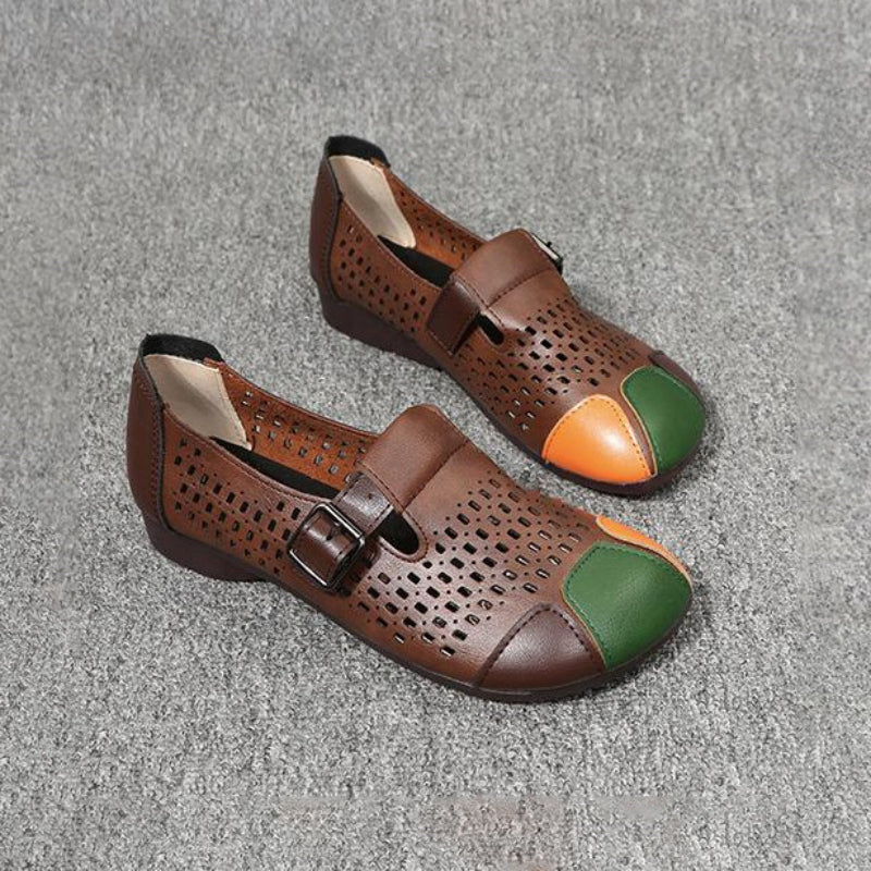 Luftige Damensandalen mit Schnalle – Zoë