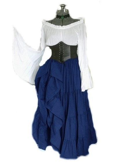 Damen romantisches Renaissance-Set