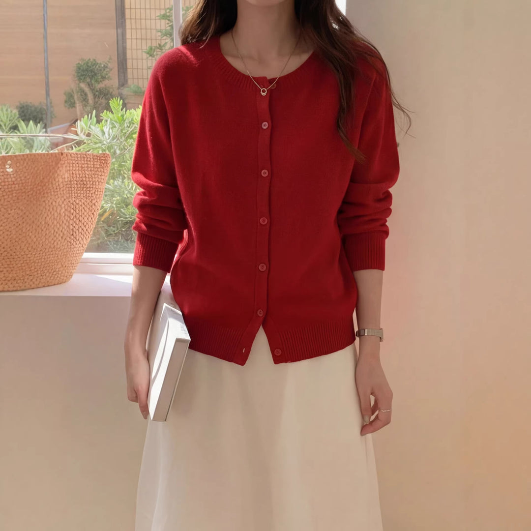 Damen Zeitlose Strickjacke Shop Nory