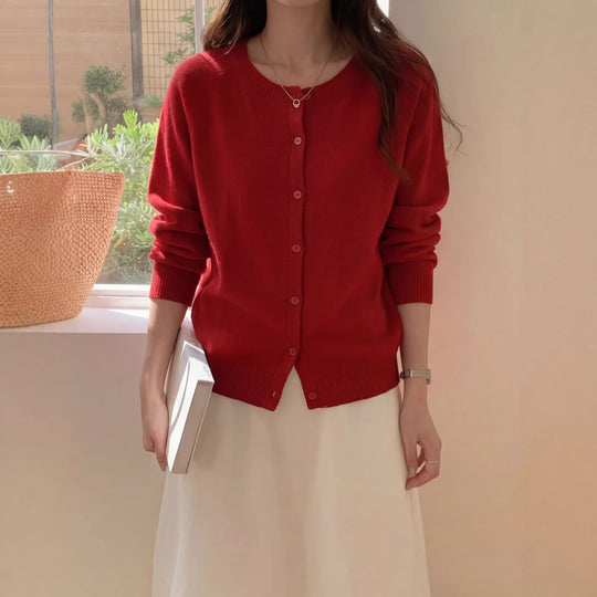 Damen Zeitlose Strickjacke Shop Nory