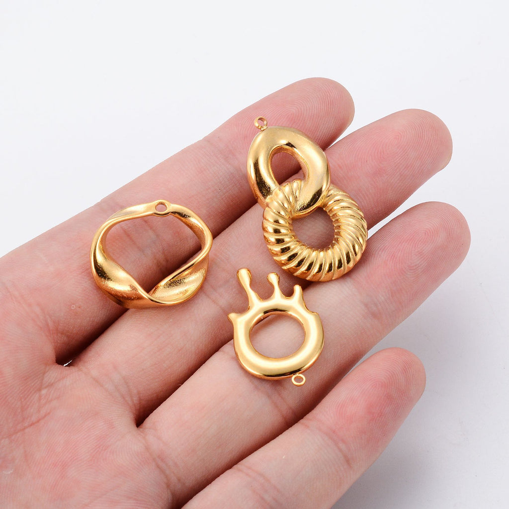 Damen Extravaganter Design-Anhänger aus hochwertigem Metall Shop Nory
