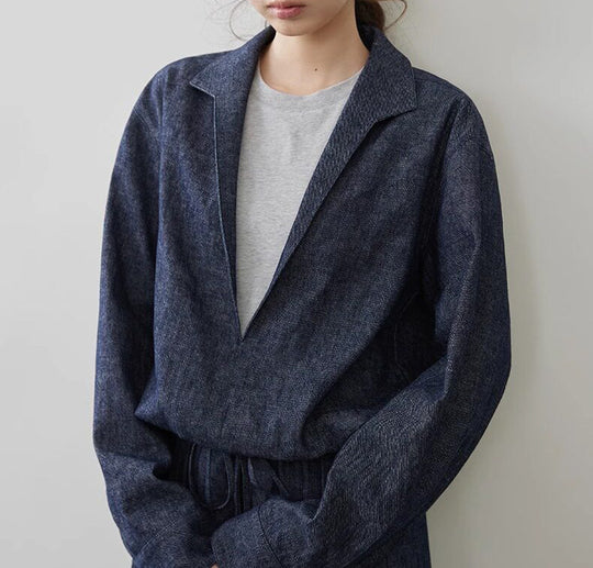 Damen Modische Blazerjacke mit lässiger Silhouette Shop Nory