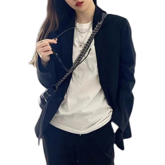 Damen Eleganter Kurzblazer mit subtiler Struktur Shop Nory