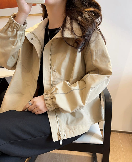 Damen Modische Übergangsjacke mit praktischen Taschen Shop Nory