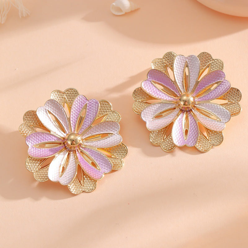 Damen Haarspangen mit kunstvollem Blumen-Design Shop Nory