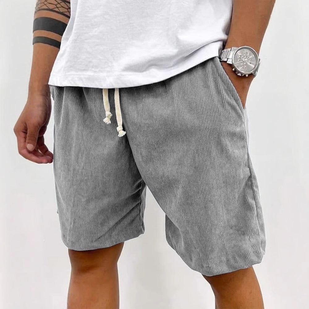 ShopNory | Herren Casual Kordelzug Cord Shorts