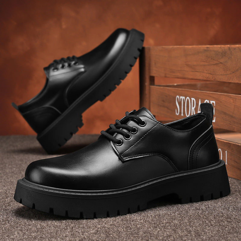 Herren Schnürschuhe mit robustem Sohle und schickem Design