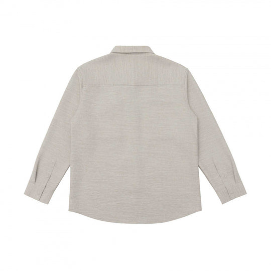 Unisex Overshirt aus strukturierter Strickmischung mit aufgesetzten Klappentaschen Shop Nory