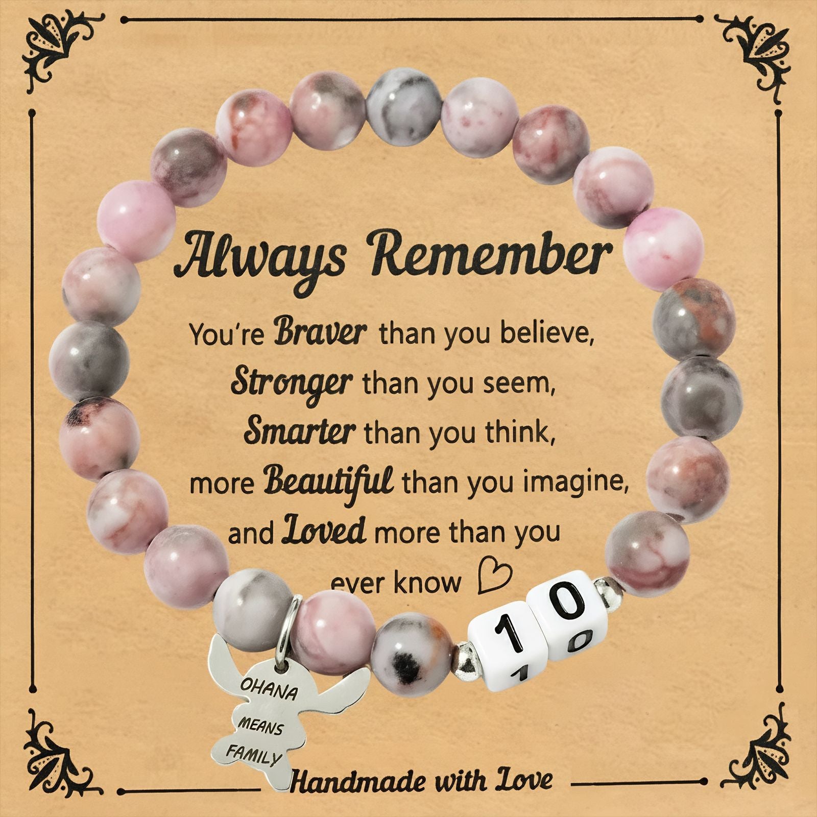 Damen Motivationsarmband mit inspirierenden Botschaften und personalisiertem Charme Shop Nory