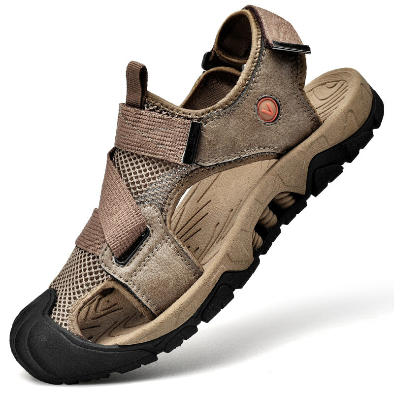 Herren Sportliche Outdoor-Sandalen mit rutschfester Sohle und individuell verstellbaren Riemen Shopnory