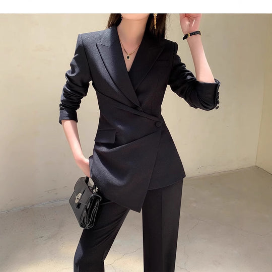 Damen Elegantes Blazer-Set mit modernem Schnitt Shop Nory