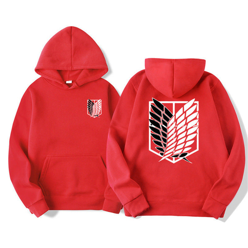 Damen Kapuzenpullover mit klassischem Anime-Motiv