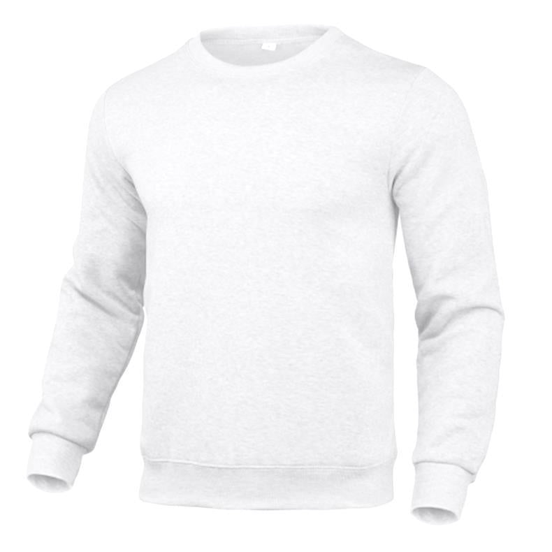 Herren Komfortabler Rundhals-Pullover aus hochwertigem Baumwollmix