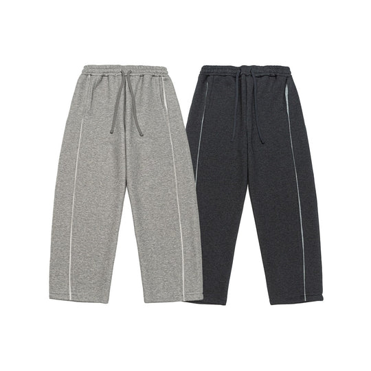 Damen Relaxed-Fit Culotte-Sweathose mit hohem Gummibund und Kontrastpaspel Shop Nory