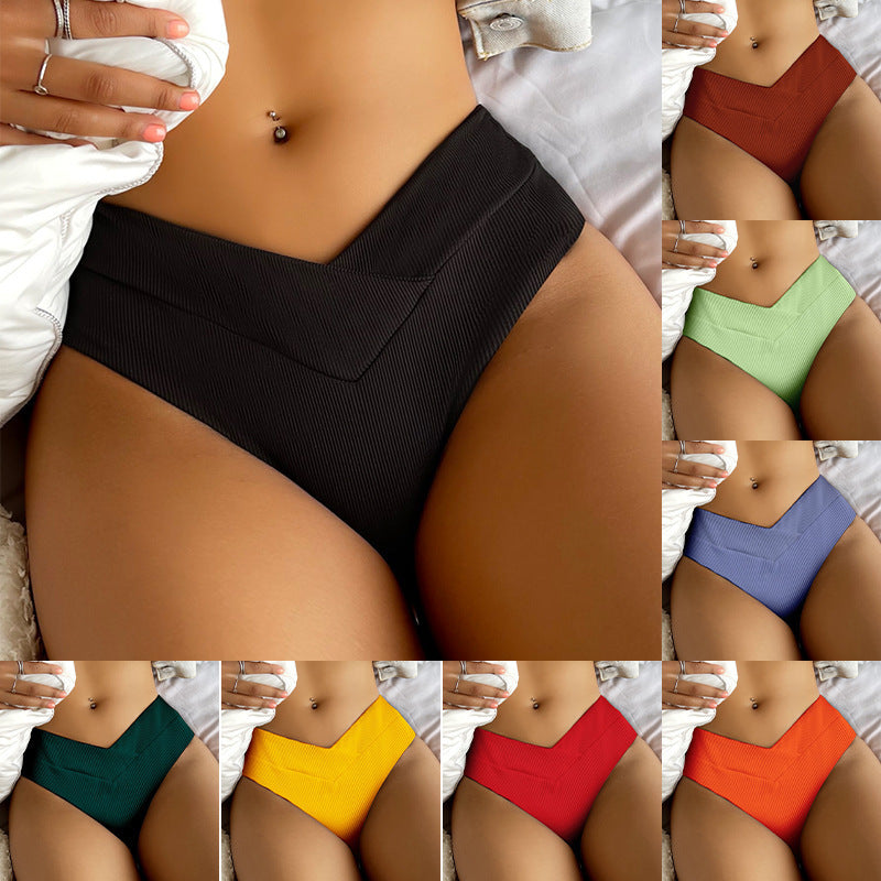 Damen High-Waist Bikinihose mit modernem Schnitt und elegantem Design Shopnory