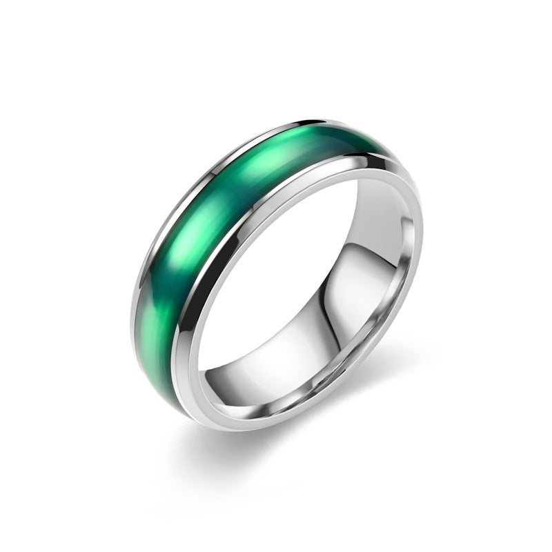 Herren Ring mit elegantem, schimmerndem Design und raffinierter Oberfläche Shop Nory