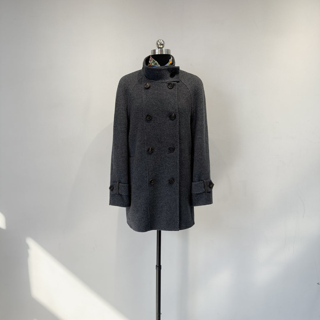 Damen Doppelt-Mäntel Wollmischung Übermantel Shop Nory