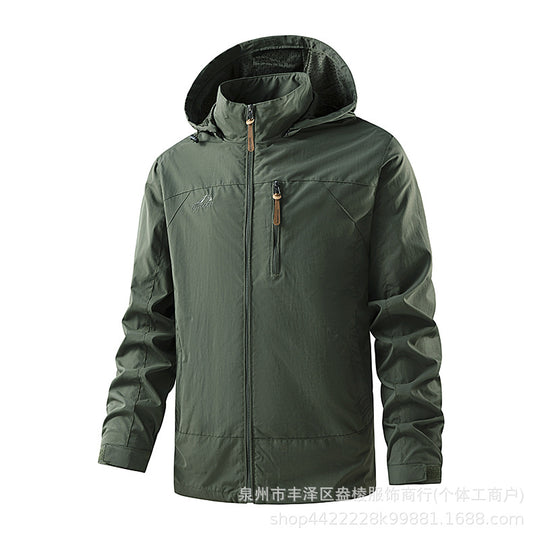 Herren Leichte und wetterfeste Outdoorjacke Shop Nory