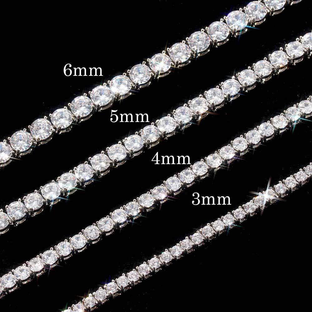 Elegantes Tennisarmband Mehrreihig mit Funkelnden Zirkonia und Sicherer Steckschließe