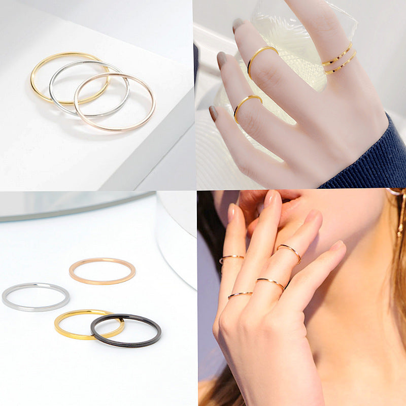Damen eleganter handgefertigter Goldring Shop Nory