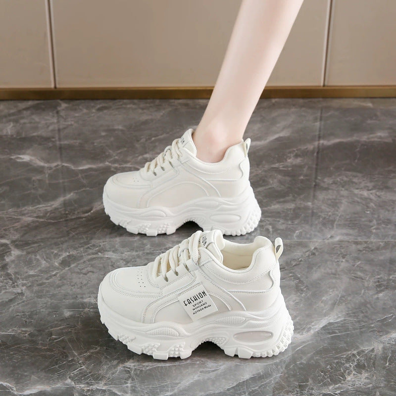 Damen Sportliche Chunky Sneakers mit gehobenem Komfort und trendiger Profilsohle