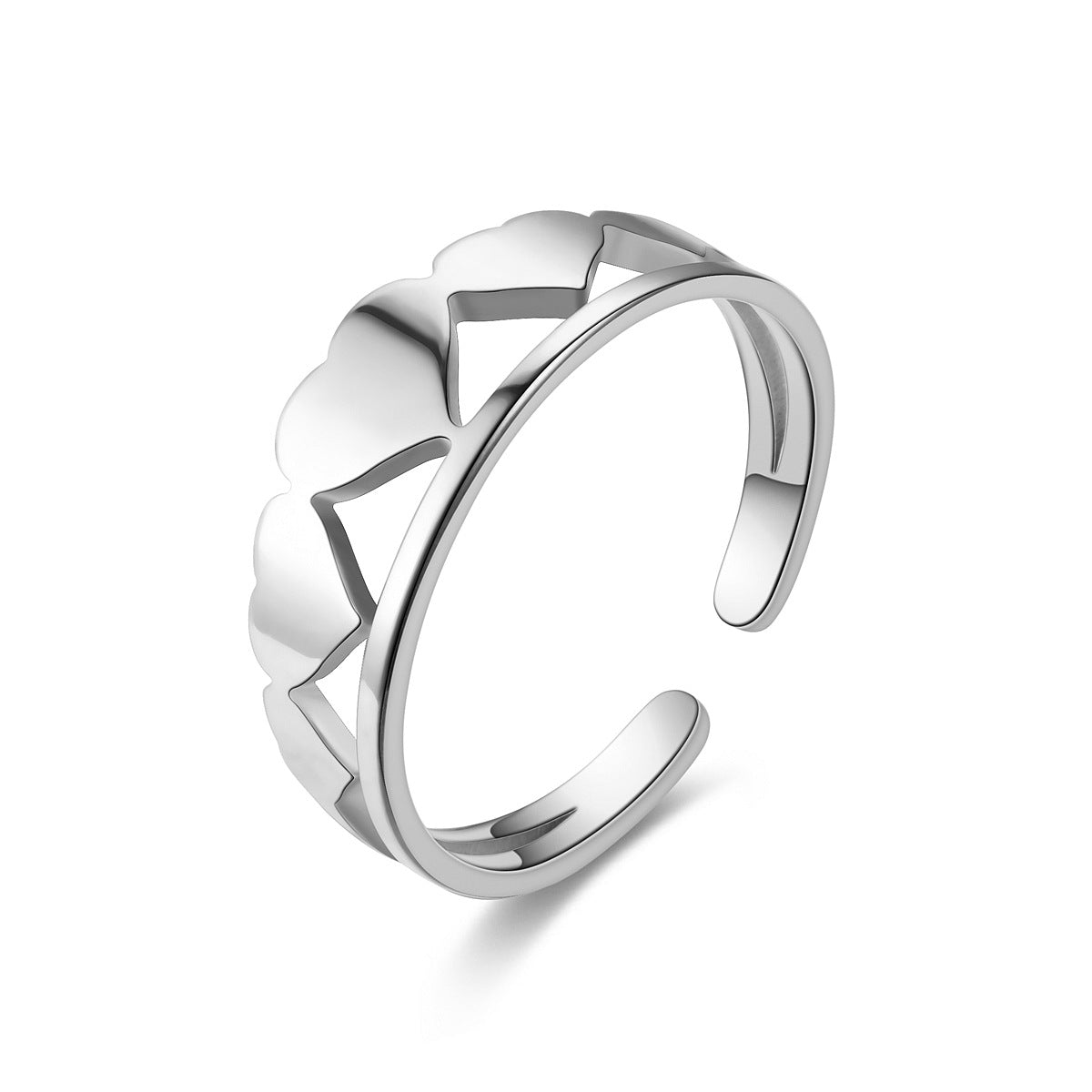 Damen Armreif mit kunstvollem Schmetterlingsdesign aus hochwertigem Edelstahl Shop Nory
