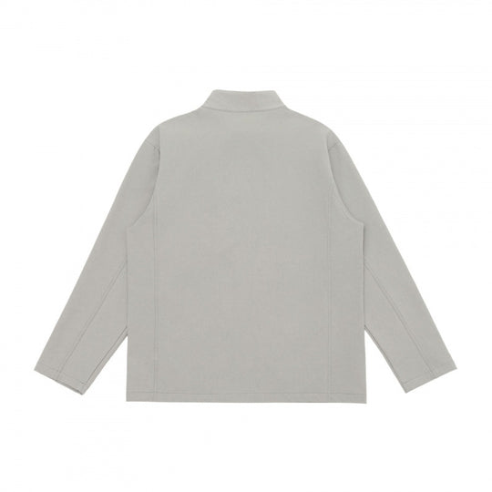 Unisex Leichte Tech-Fleece-Zipjacke mit Stehkragen, drei Reißverschlusstaschen und geradem Schnitt Shop Nory