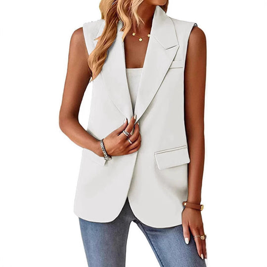 Damen Stylischer Blazer-Weste