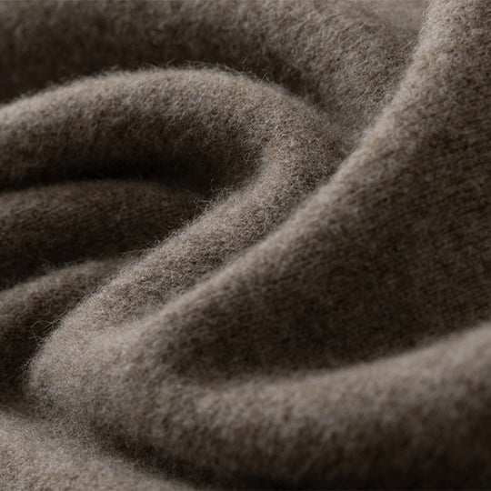 Damen Kaschmir-Mix Rundhalspullover mit Oversize-Schnitt Shop Nory