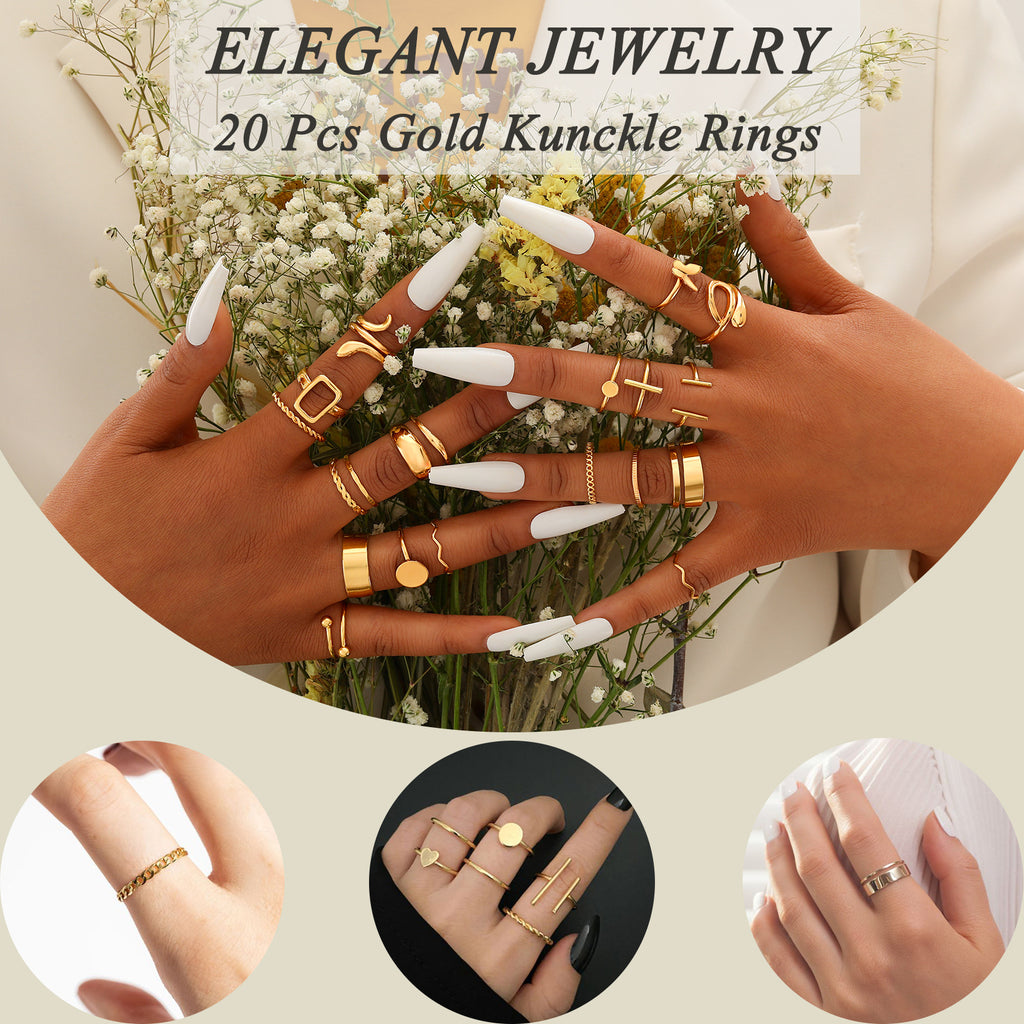Damen Ring-Set mit filigranen und modischen Designs Shop Nory