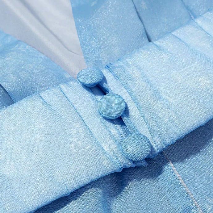 Damen Kurzes Satinkleid mit tiefem V-Ausschnitt, Taillengürtel und gestuften Volants Shop Nory