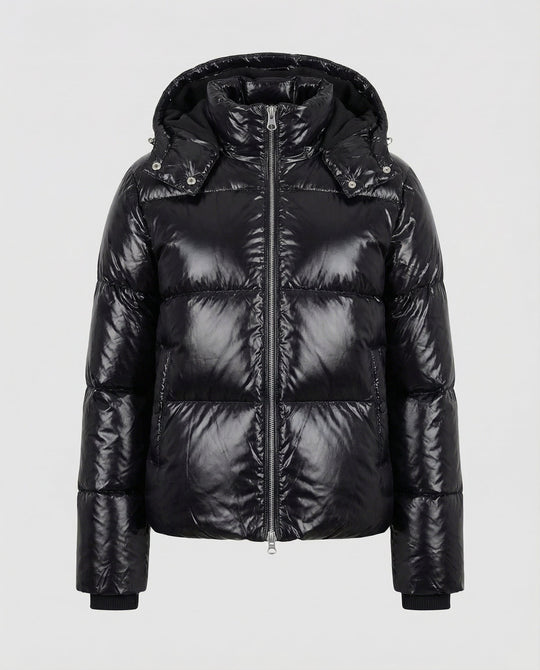 ShopNory | Damen Puffy Jacke mit Kapuze