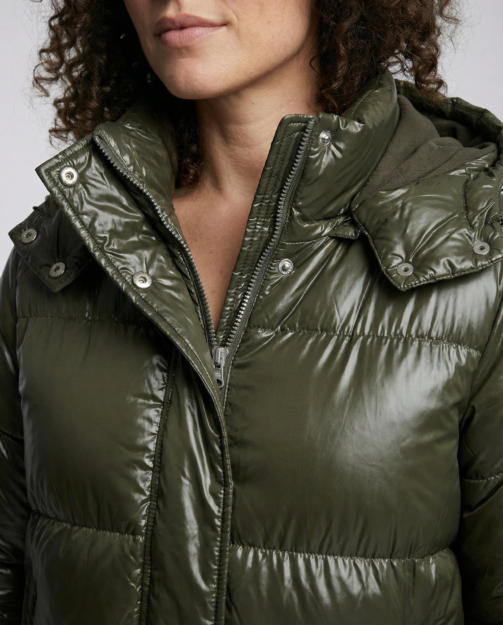 ShopNory | Damen Puffy Jacke mit Kapuze