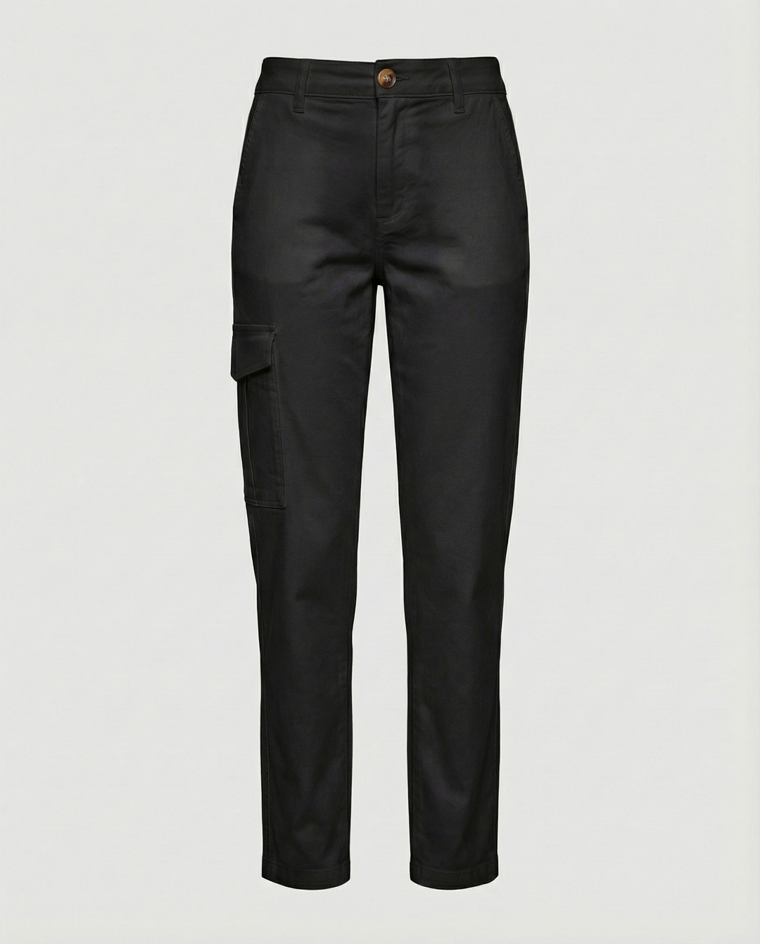 Cargohose Damen mit hohem Bund und Seitentaschen