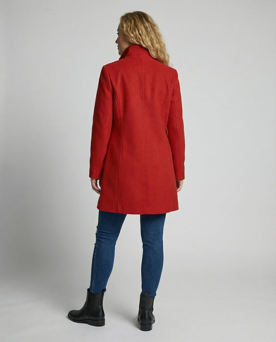 Eleganter Damen Wollmantel