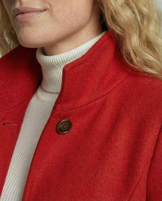 Eleganter Damen Wollmantel