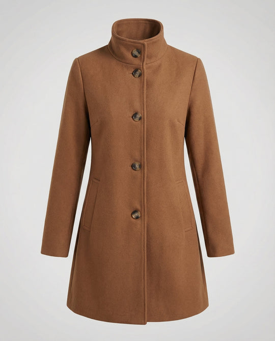 Eleganter Damen Wollmantel