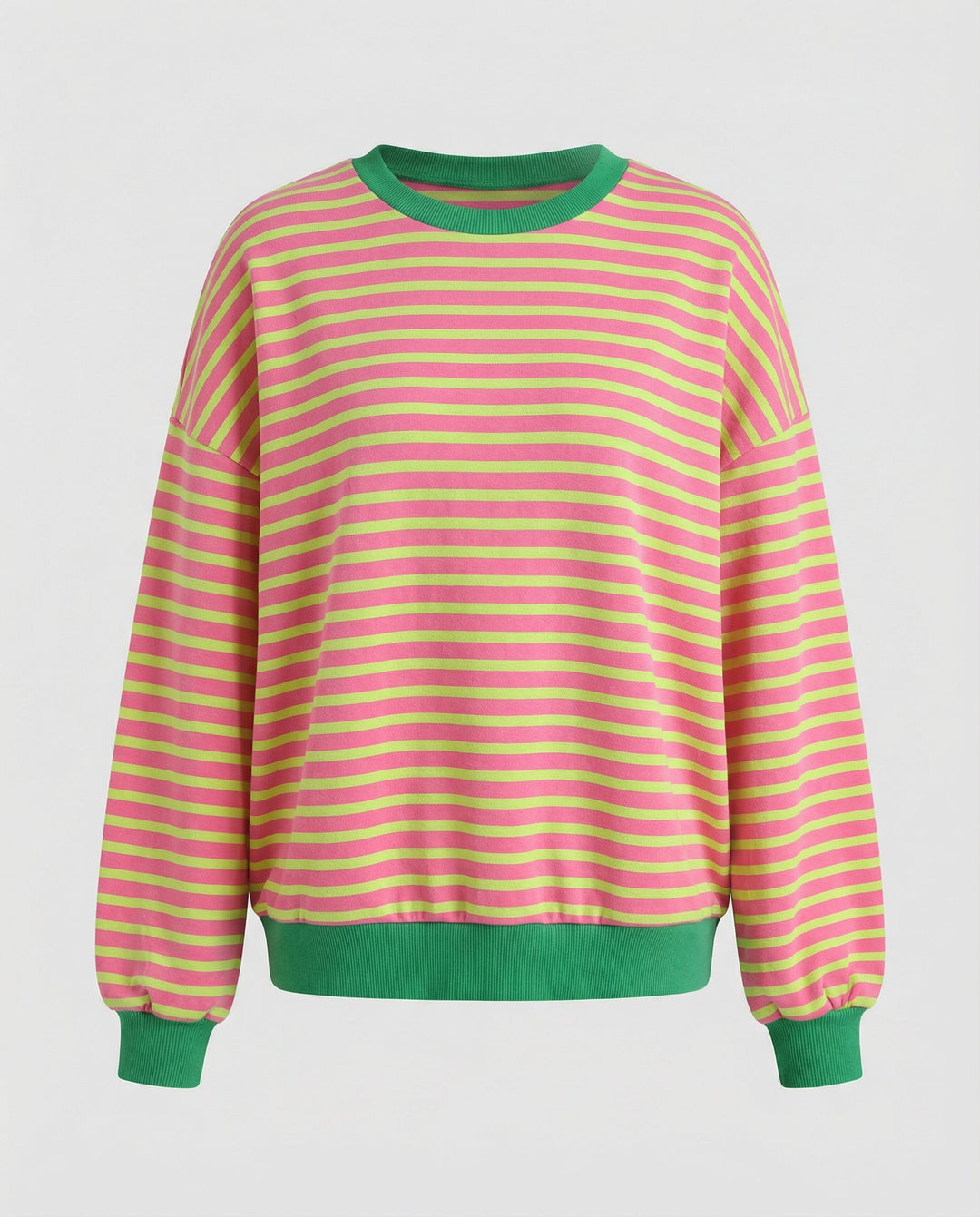 Boxy Sweatshirt Damen Gestreift | Shop Nory