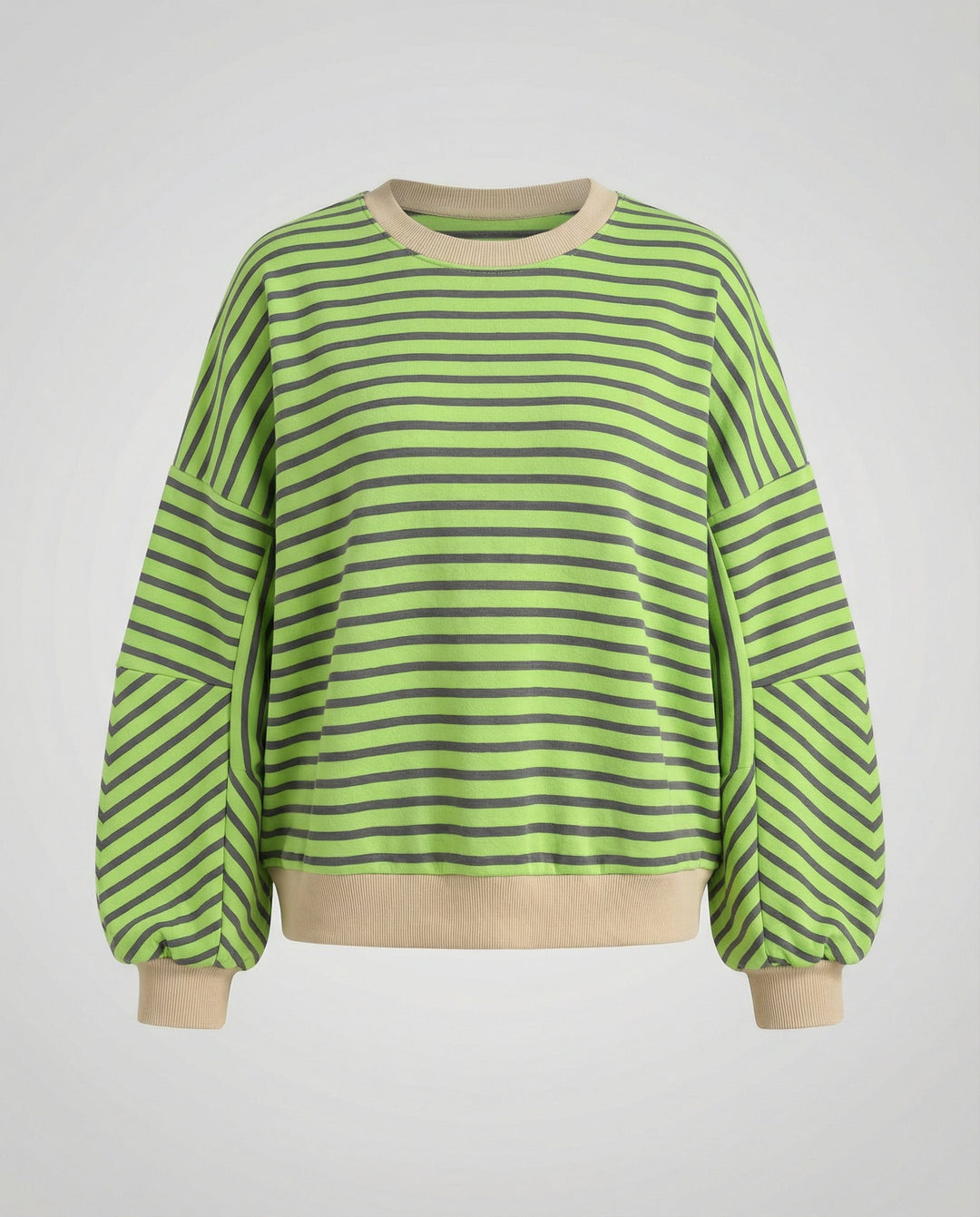 Boxy Sweatshirt Damen Gestreift | Shop Nory