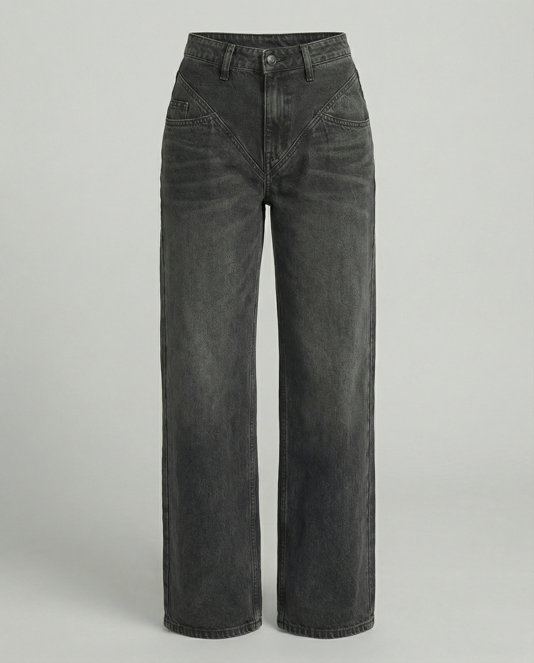 Damen hoch taillierte Vintage Jeans