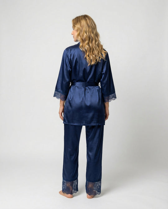 Luxuriöses Seiden Pyjama Set Damen