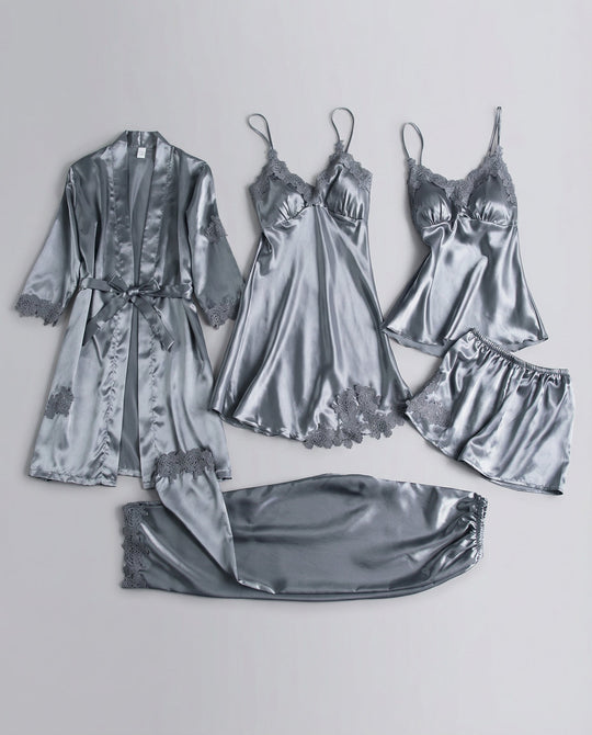 Luxuriöses Seiden Pyjama Set Damen